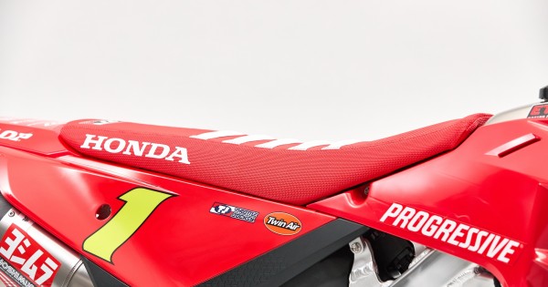 TEAM HONDA RIPPLE SEAT COVER