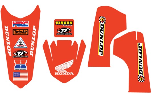 RED ROCKET HONDA KIT (PIECES)