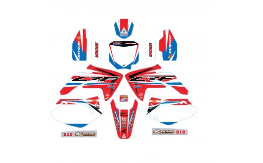 2016 TEAM HONDA HRC MINI BIKE GRAPHICS