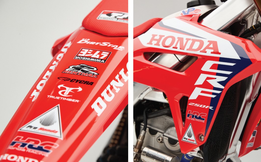 2024 TEAM HONDA HRC FULL DECAL KIT.