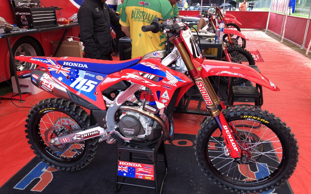 '22 TEAM HONDA HRC FULL DECAL KIT.