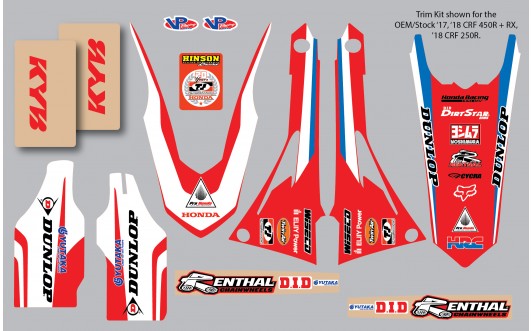 '18 TEAM HONDA HRC GRAPHIC PIECES