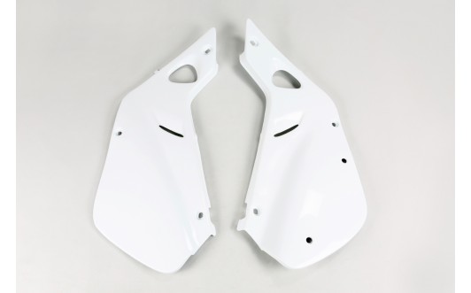 UFO WHITE HONDA SIDE PLATES '97 - '99 CR 250, '98 - '99 CR 125