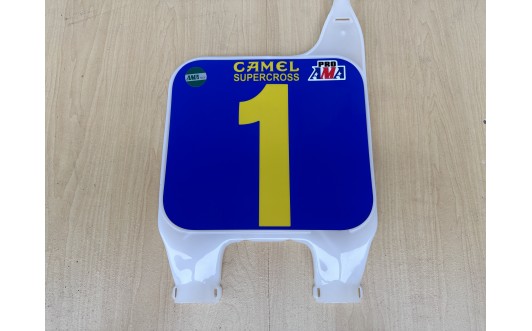 CAMEL SX NUMBER 1 PLATE