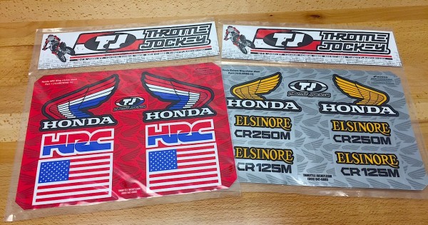 Holiday Buyers' Guide: Throttle Jockey Honda Red Bull Racing Stickers -  Racer X