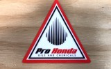 Honda Oils triangle decal.