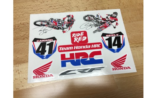 Team Honda HRC Sticker Sheet