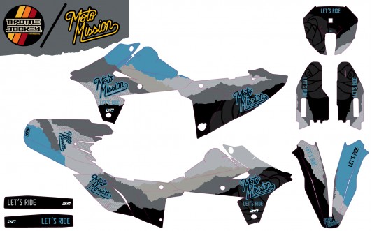 Moto Mission Suzuki Graphics.