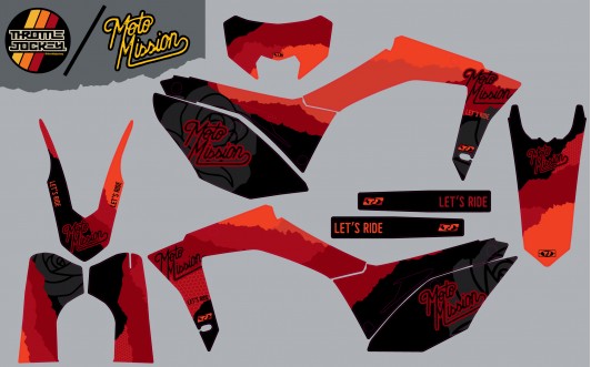 Moto Mission Honda Graphics.