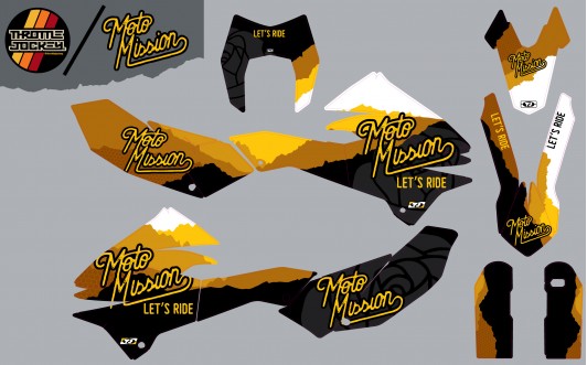 Moto Mission KTM Graphics.