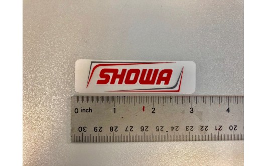 Showa New Rear Shock Sticker.