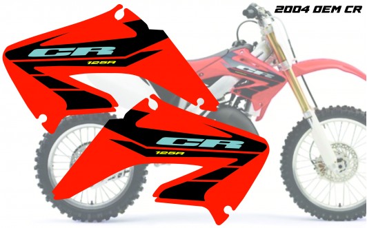 2004 OEM REPLICA HONDA GRAPHICS