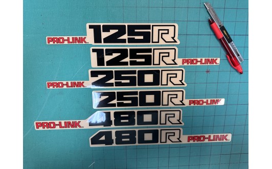 1983 CR PRO-LINK Swing Arm Decals