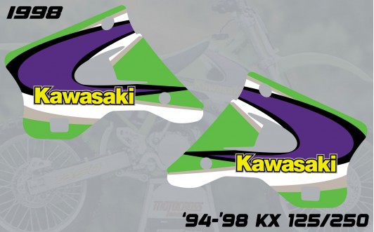 '98 KX OEM Shroud Kit.