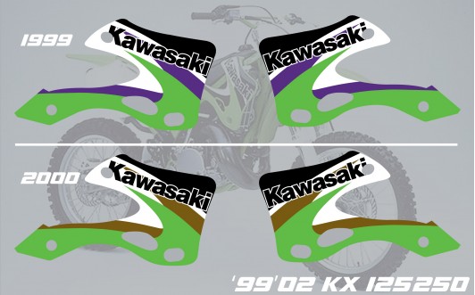 '99 or '00 KX OEM Shroud Kit.