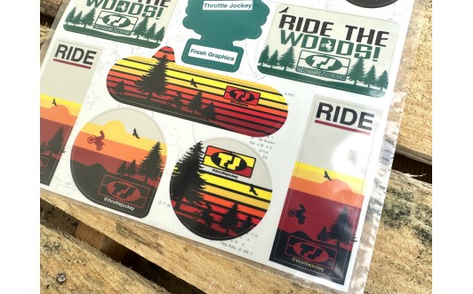 RIDE T.J. Sticker Sheet