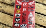 2024 Team Honda Sticker Sheet