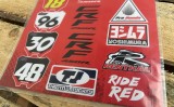 2024 Team Honda Sticker Sheet