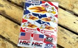 Team Honda Baldy Sticker Sheet