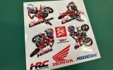 '25 Team Honda HRC Progressive Sticker Sheet