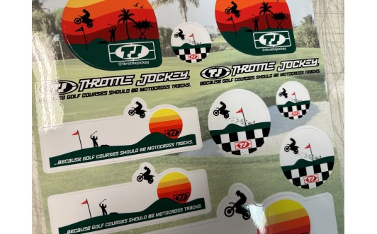 GOLF T.J. Sticker Sheet