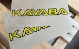 KAYABA LOGO FORK DECALS