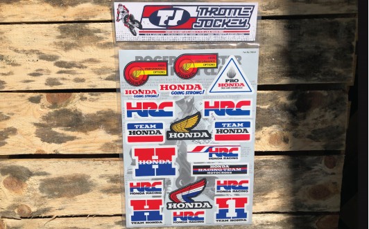 1980's Honda Sticker Sheet