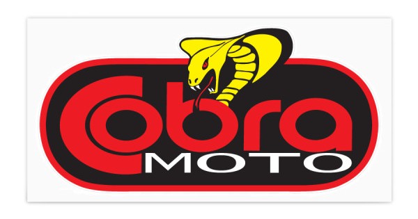 COBRA MOTO TRAILER STICKER - LARGE